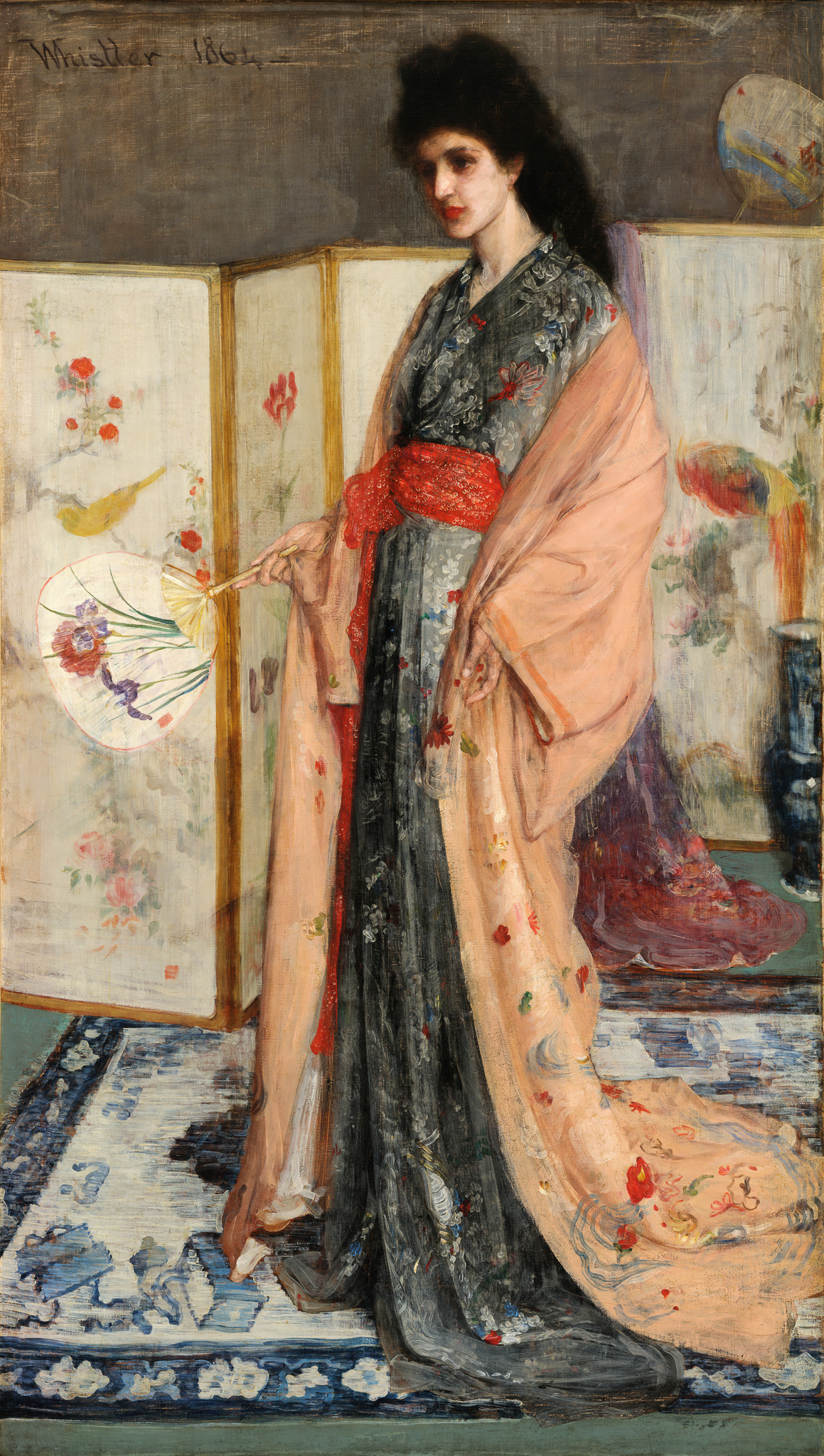 The Princess from the Land of Porcelain (La Princesse du pays de la porcelaine) 아트포스터 감성선물 휘슬러 - 메인 이미지