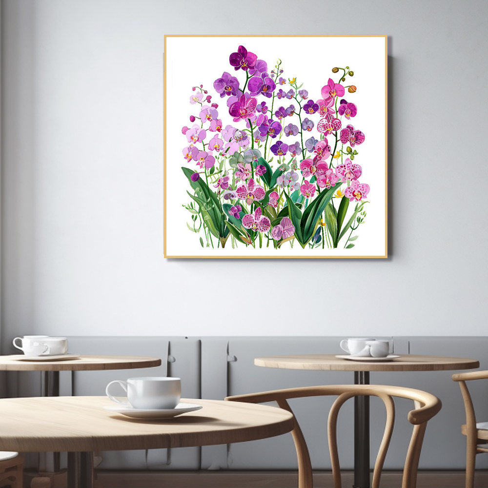 푸른꿈 45cm x 45cm 무광블랙 알루미늄액자 - 상세 이미지 4