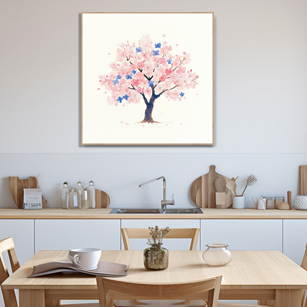 푸른꿈 45cm x 45cm 무광블랙 알루미늄액자 - 상세 이미지 2