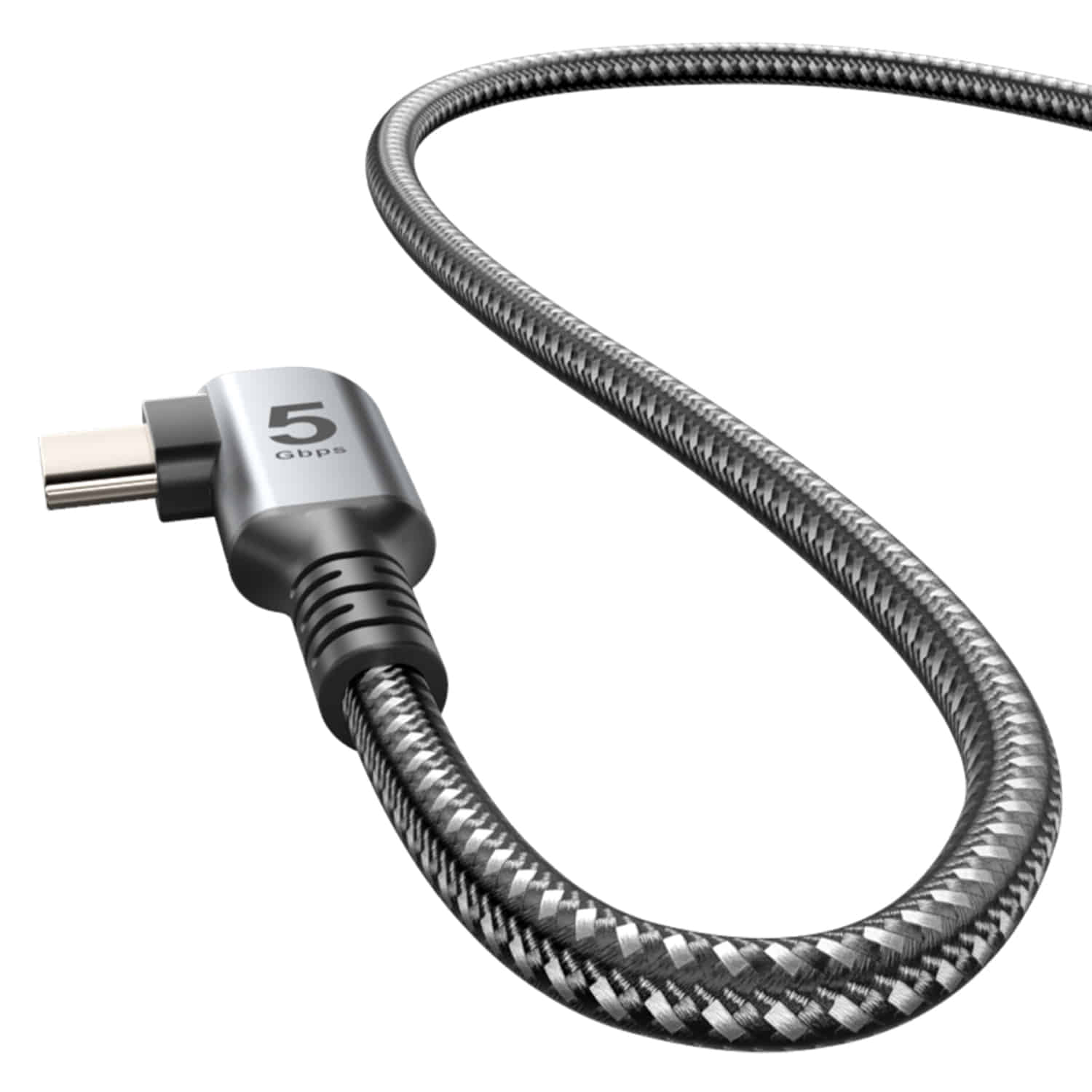 벤션 USB3.2 Gen1 ㄱ자 90도 C to C타입 VR 링크 케이블 5m TAZHJ - 상세 이미지 4