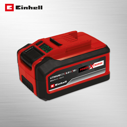 EINHELL 아인헬 4-6Ah 멀티 Li-Ion 리튬이온 배터리 18V - 메인 이미지