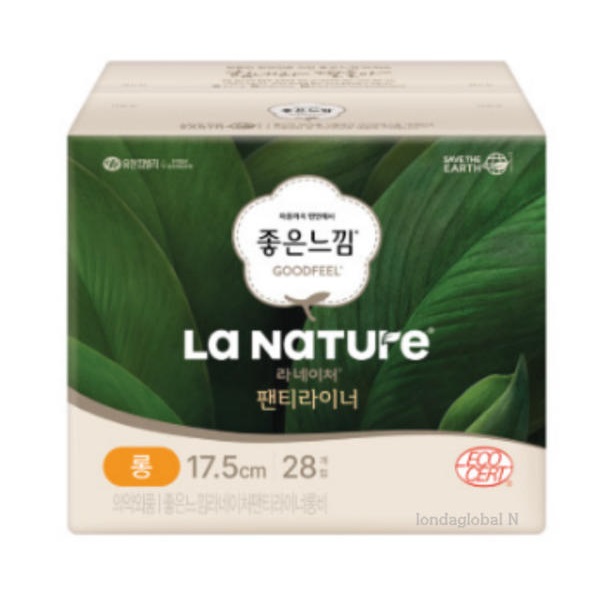 좋은느낌 라네이처 네이처백 팬티라이너 롱 28개입 (099370)