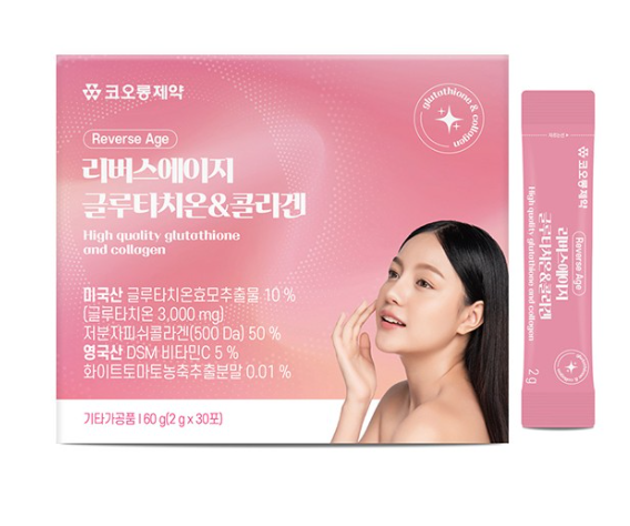 글루타치온화이트스틱2g x 30포 리버스에이지 글루타치온 앤 콜라겐