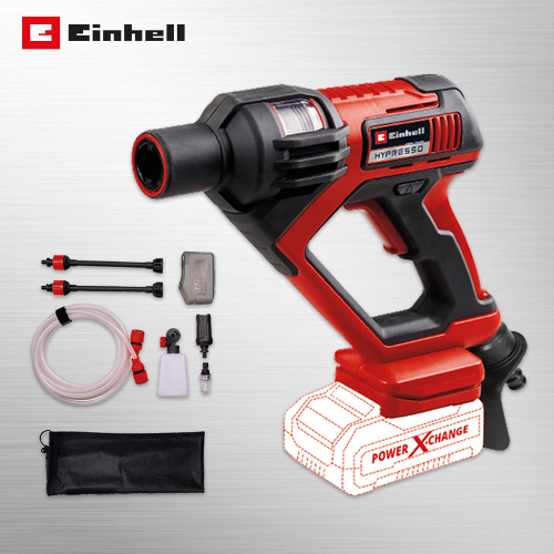 EINHELL 아인헬 18V 충전 고압 세척기 세차건 베어툴 - 메인 이미지