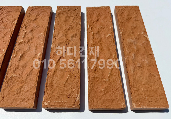 자카르타 고벽돌타일 240x60x18T / 하다건재 인도네시아 고벽돌
