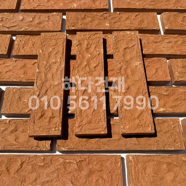 자카르타 고벽돌타일 240x60x18T / 하다건재 인도네시아 고벽돌