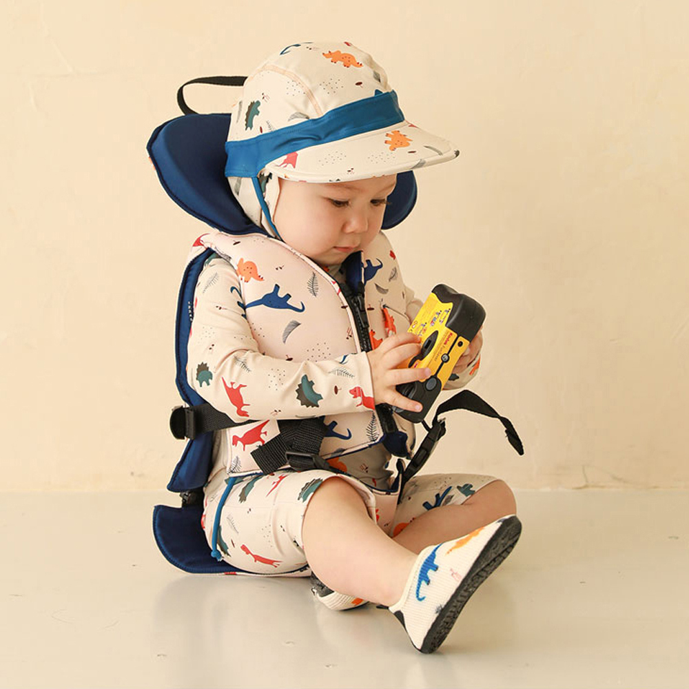 유아 구명조끼 아기 돌 두돌 키즈 네오플랜 힙쉴드 쥬라기 수영조끼 비닐보관백