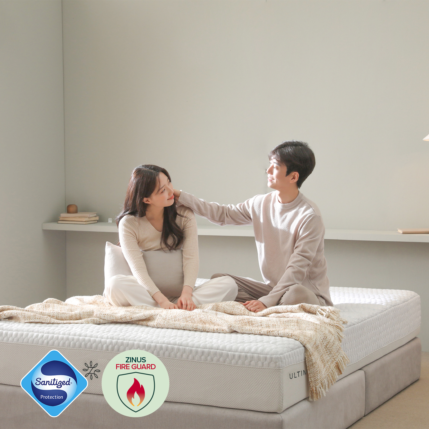 지누스 얼티마 럭스S 하이브리드 매트리스 (25cm/슈퍼싱글) 상세 이미지 3