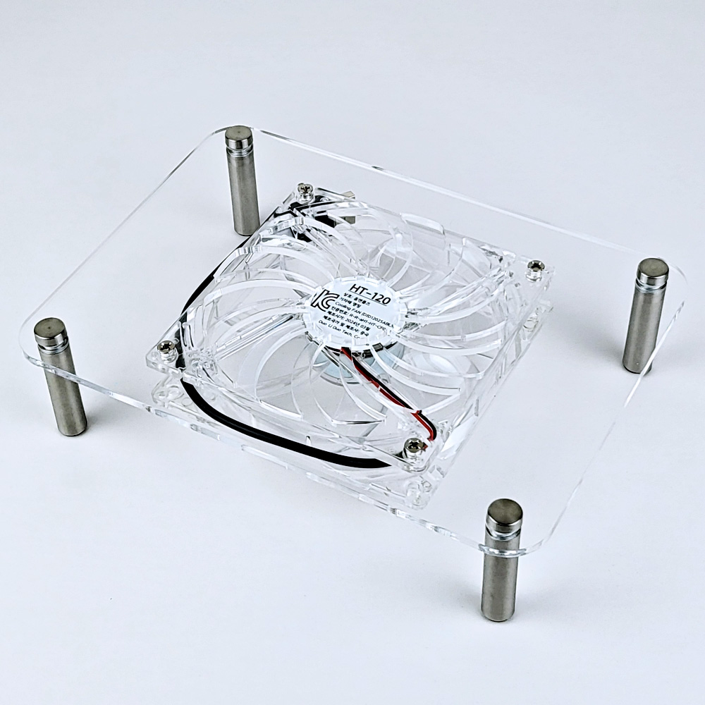 120mm 미니PC 공유기 오인페 USB 저소음 쿨러 쿨링팬 (베이직) - 상품 이미지
