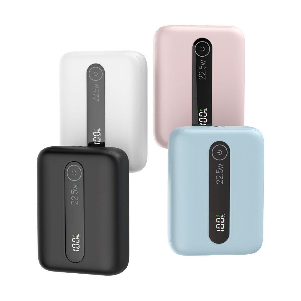 아이노비아 고속충전 22.5W 휴대용 미니 보조배터리 10000mAh - 상품 이미지