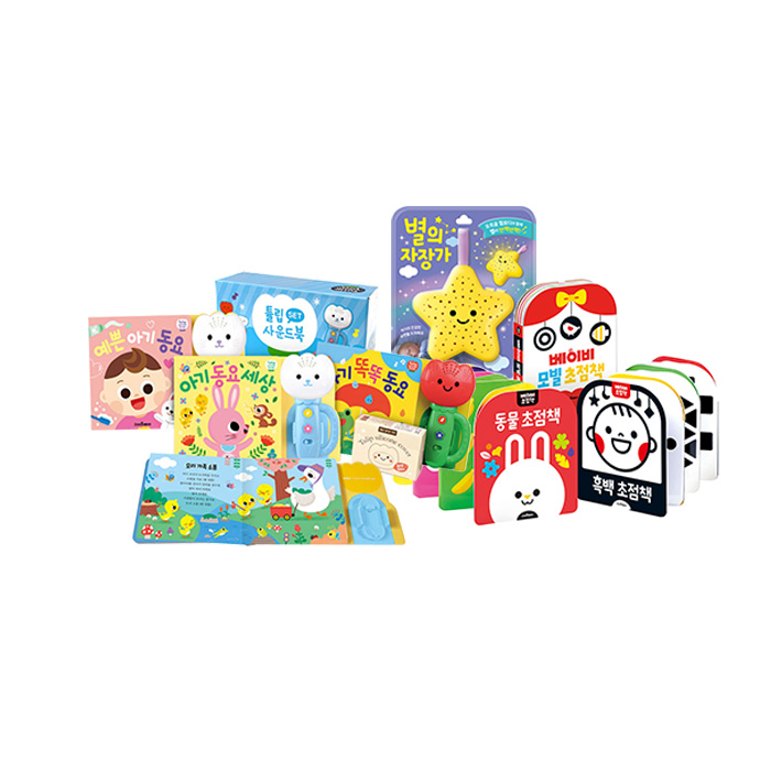 튤립사운드북 세트 별의자장가 초점책 3종 (세트 선택) 제품 이미지