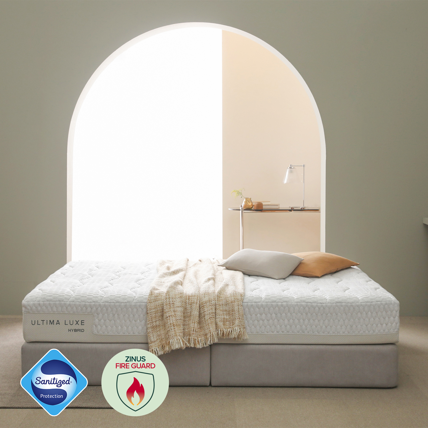 지누스 얼티마 럭스S 하이브리드 매트리스 (25cm/슈퍼싱글) 상세 이미지 6