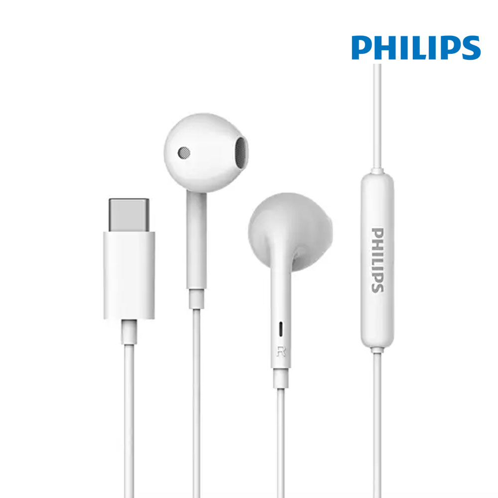 필립스 C타입 내장DAC 오픈형 유선 이어폰 TAE1018 제품 이미지