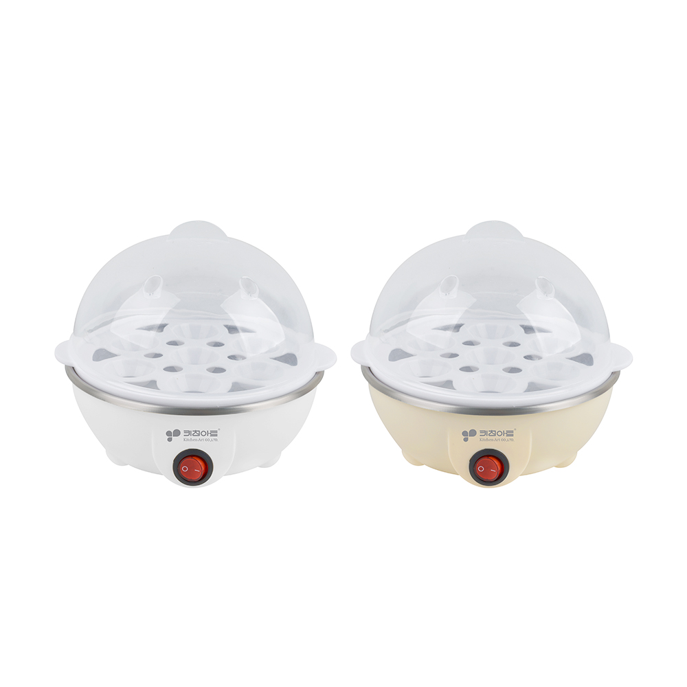 키친아트 계란찜기 미니 계란 삶는기계 에그쿠커 반숙 1070