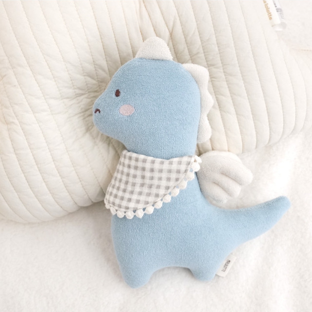 마롤로뜨 아기 애착인형 국민 오가닉 인형 유기농 뱀띠 용 신생아 출산선물 꼬물이 블루