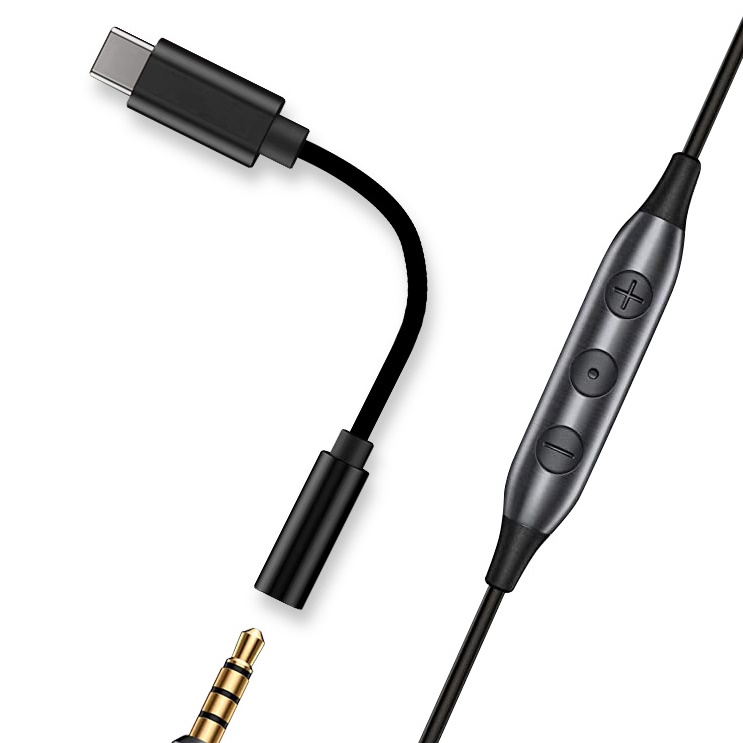 c타입 이어폰 젠더 3.5 to c타입 aux 4극