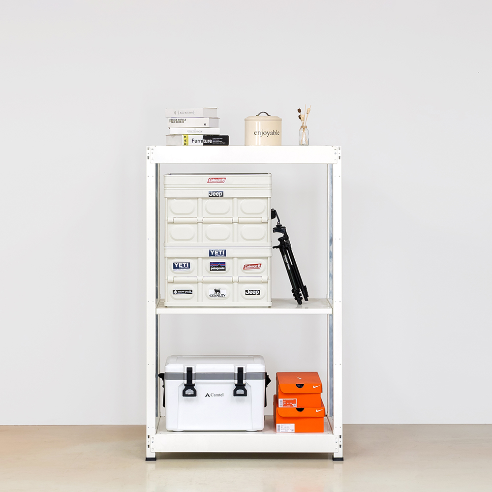 스타크 선반 수납선반 무볼트 조립 팬트리 다용도실 경량렉 600x300x1500 3단