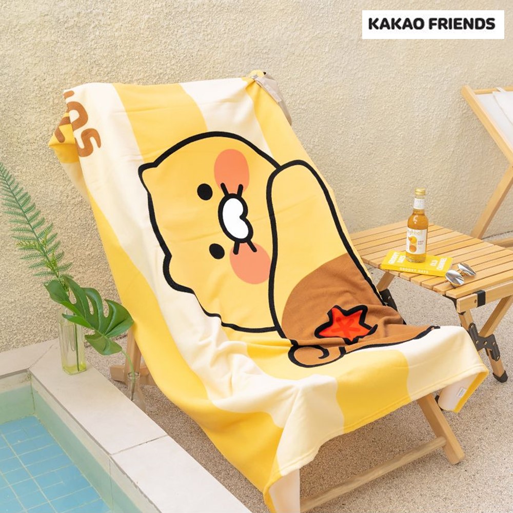 춘식이 타월 비치수건 수영장 큰수건 철푸덕 XL