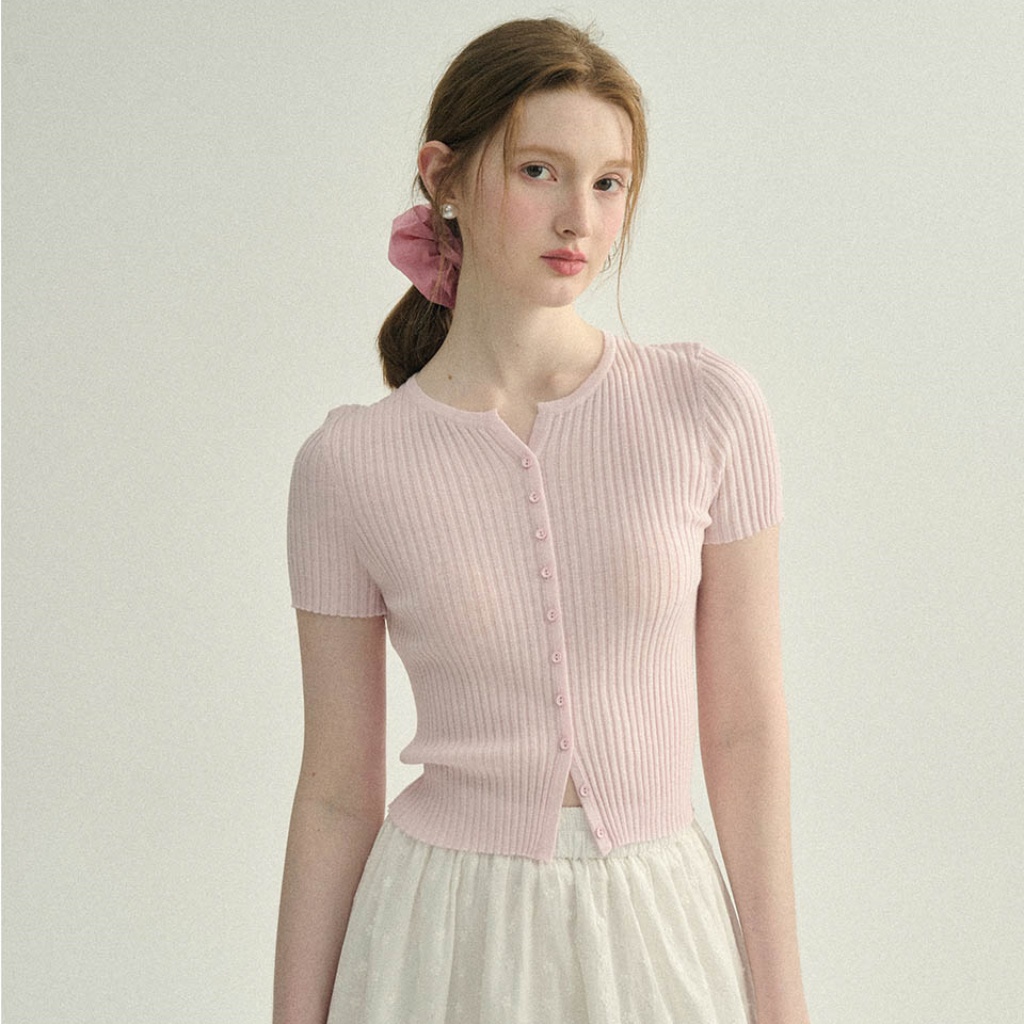 [신스덴] 스무디 리브드 가디건