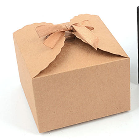 간식 포장 수제쿠키 박스 답례떡 화과자  케이스 선물상자 브라운 소