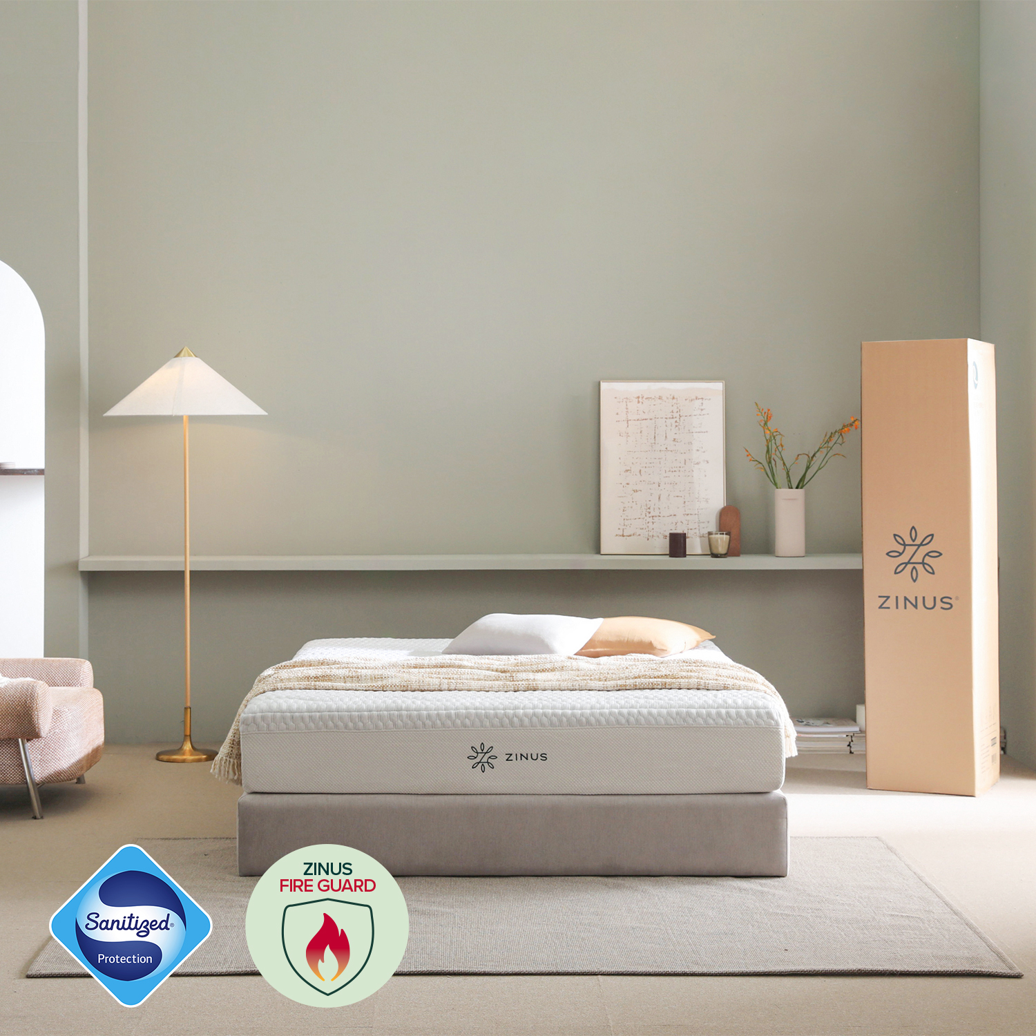 지누스 얼티마 럭스S 하이브리드 매트리스 (25cm/슈퍼싱글) 상세 이미지 8