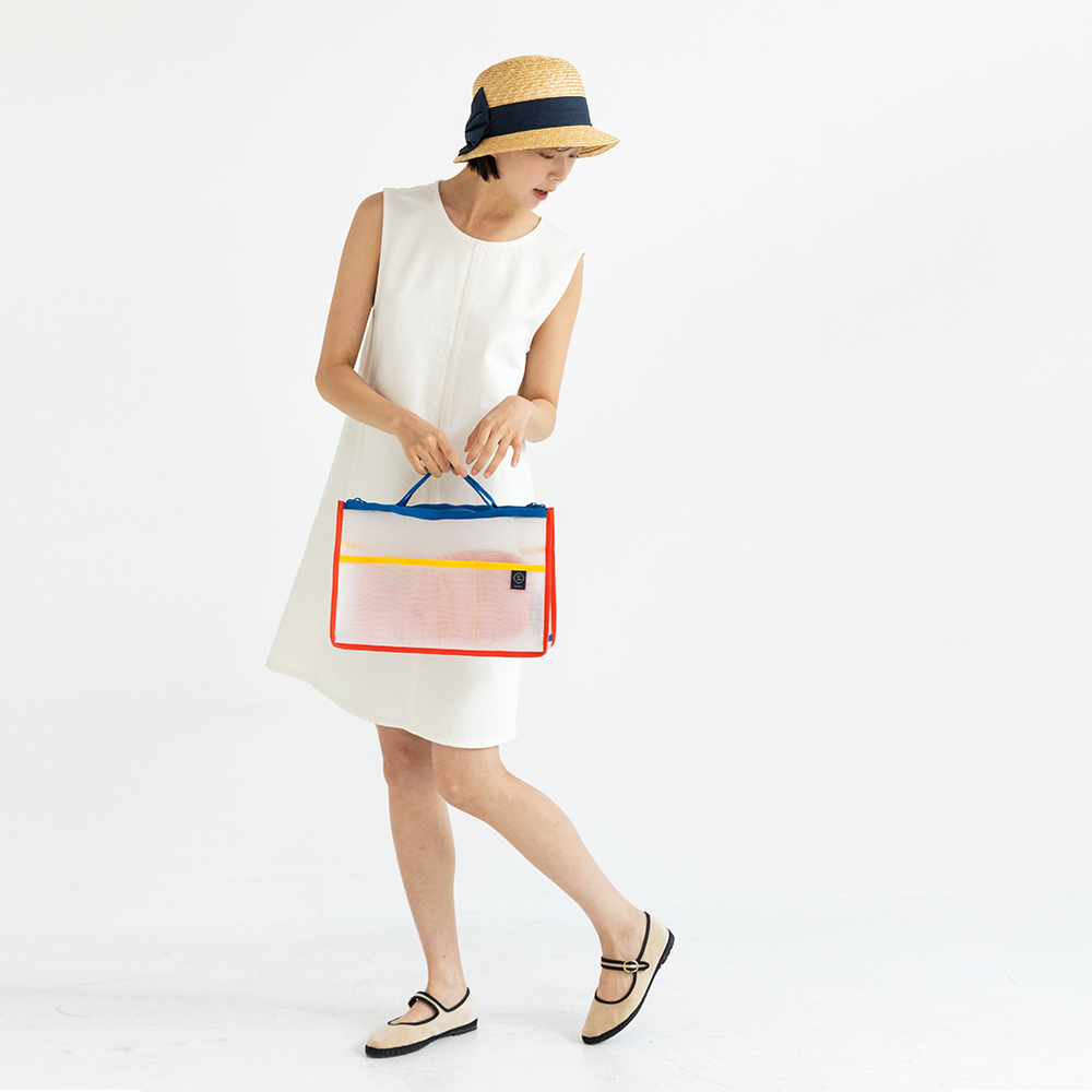 메쉬 듀얼 백인백 라지 Mesh DUAL(zipper) Bag In Bag L - 상세 이미지 2