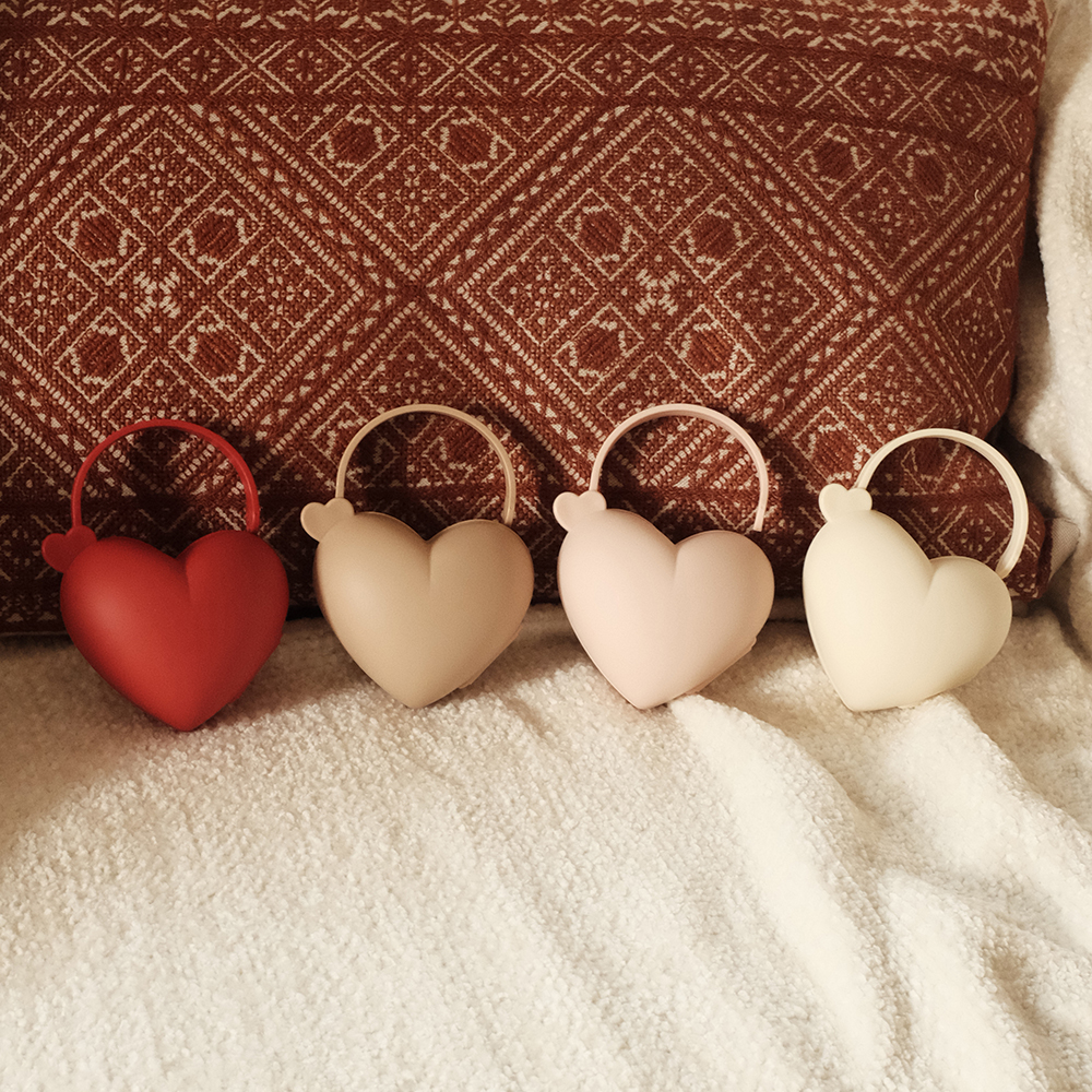 티지엠 하트 쪽쪽이클립 아기 쪽쪽이 노리개 스트랩 홀더 케이스