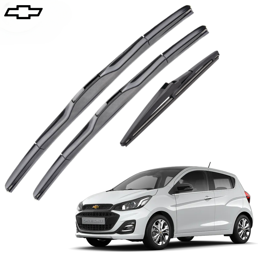 스파크 와이퍼 세트 전면 후면 후방 리어 블레이드 윈도우 브러쉬 제품 이미지