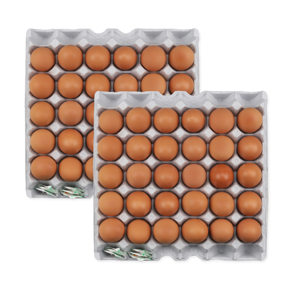 파손보상 맥반석 구운계란 구운란 대란 30구+30구(60구) 2판 반숙란