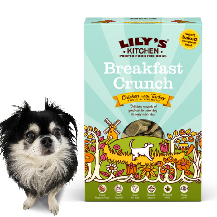 릴리스키친 오븐베이크 강아지 사료 브랙퍼스트 크런치 800g