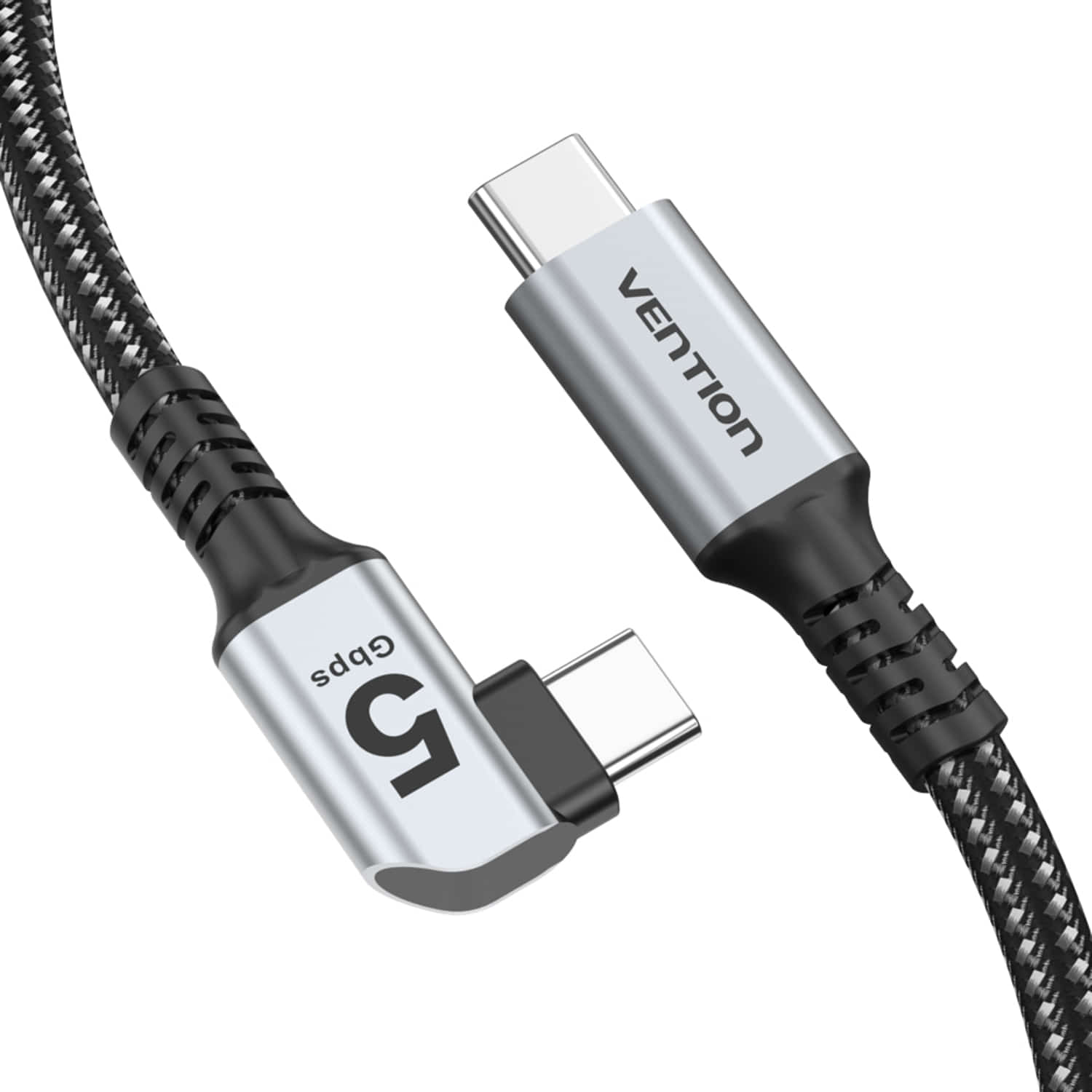 벤션 USB3.2 Gen1 ㄱ자 90도 C to C타입 VR 링크 케이블 5m TAZHJ - 상세 이미지 5