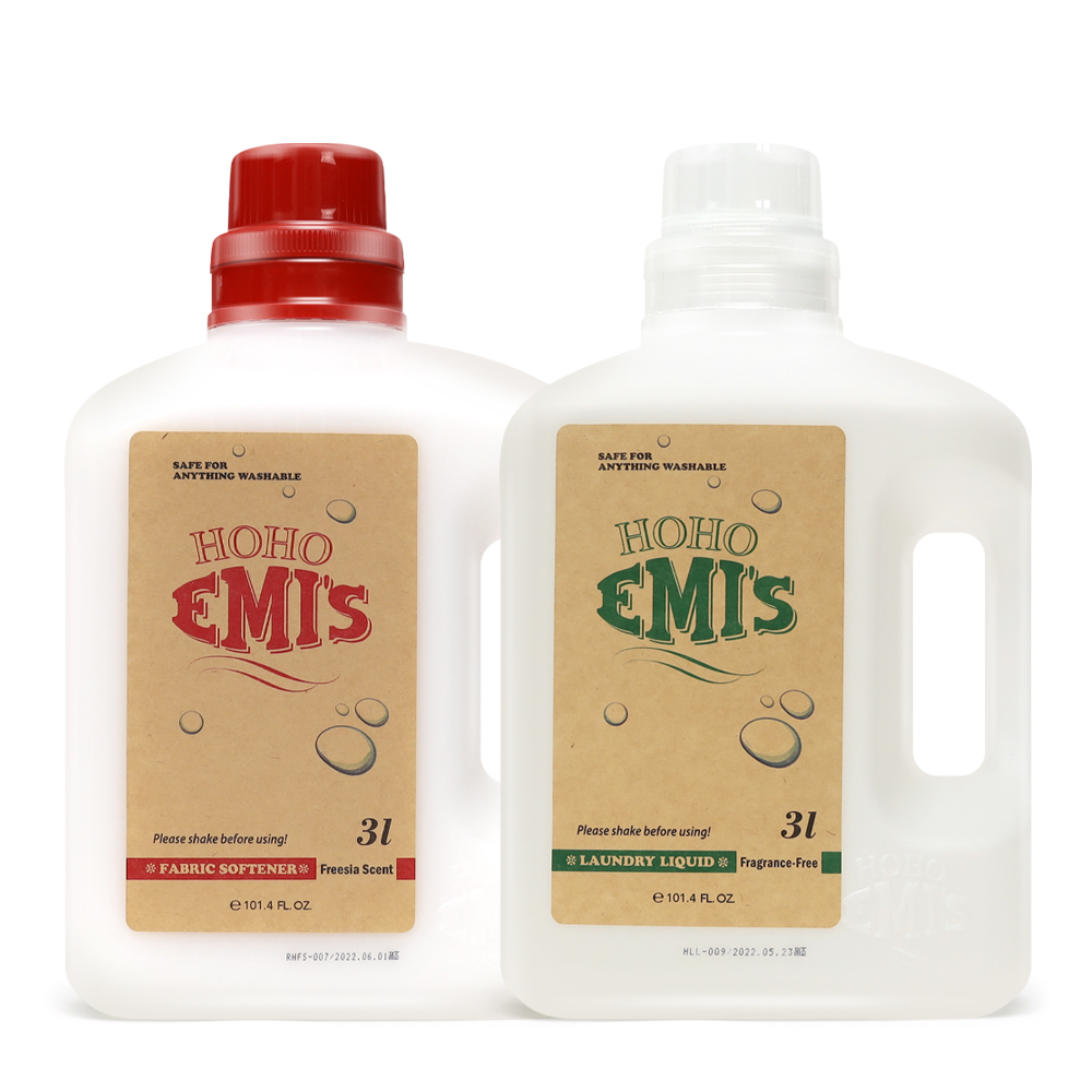 호호에미 무향 아기세제&아기섬유유연제 프리지어향 set