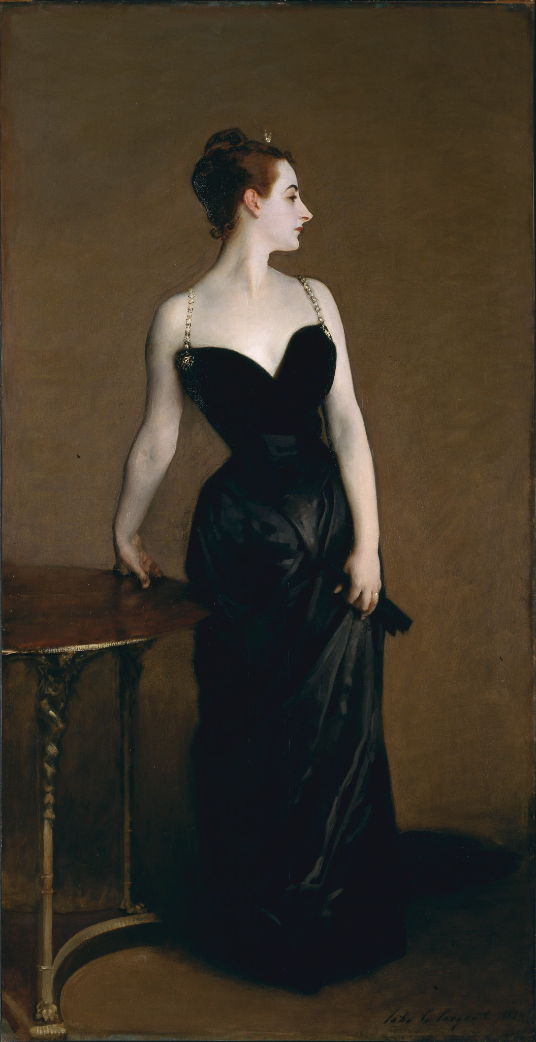 Madame X (Madame Pierre Gautreau) 캔버스액자 감성선물 서전트 - 메인 이미지