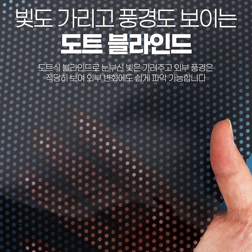 붙이는 롤 스크린 자외선 차단 썬 스크린 블라인드