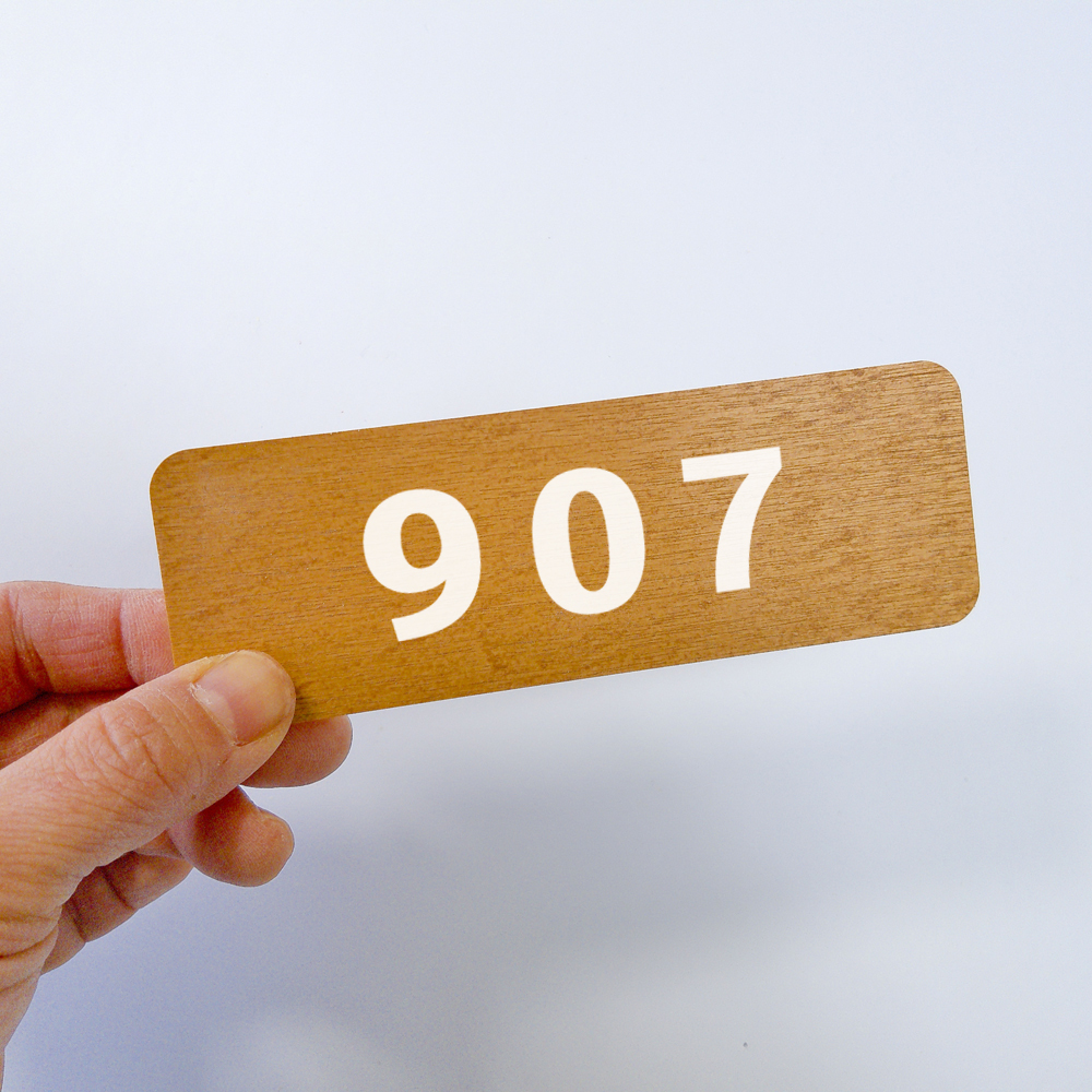 호실판 아파트호수판 현관문패 현관문 호수 번호판 도어사인 방화문 룸넘버 안내 - 상세 이미지 2
