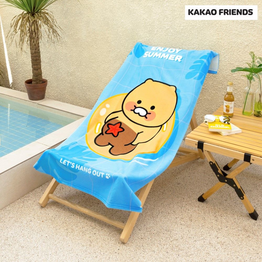 춘식이 타월 비치수건 수영장 큰수건 철푸덕 XL