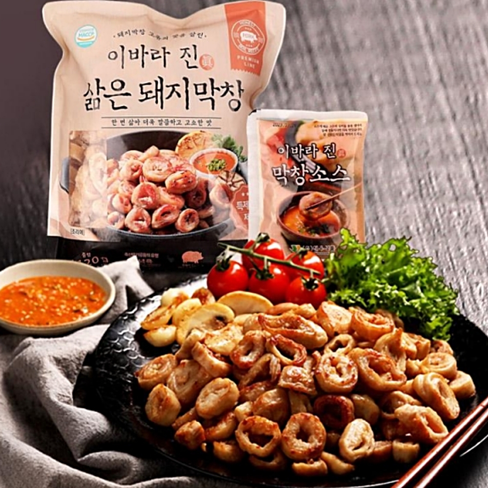 이바라 돼지막창 진우 진 삶은 소스포함 1120G : 서치플레이스6