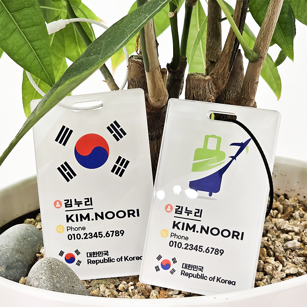 골프네임택  캐리어골프가방 캐디백 이름표 키링 커스텀굿즈 - 상세 이미지 3