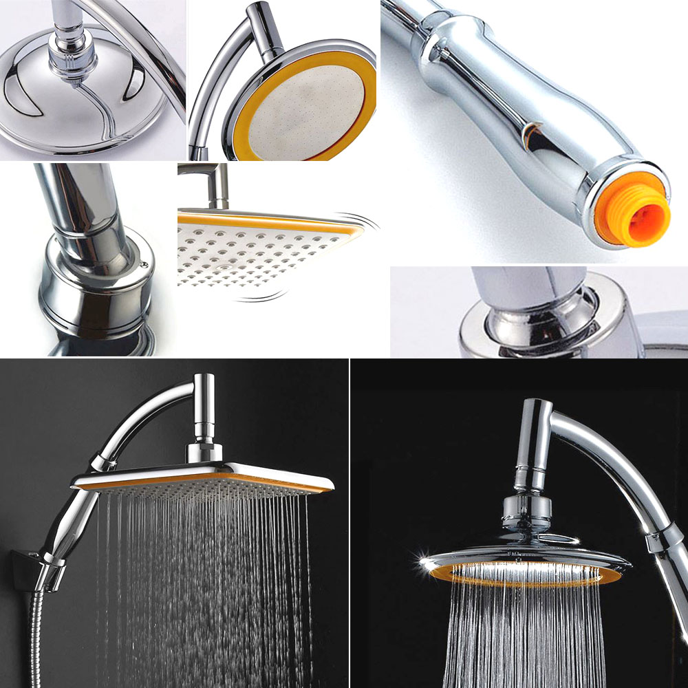 무시공 해바라기 샤워헤드 와이드형 절수 수압상승 살수판