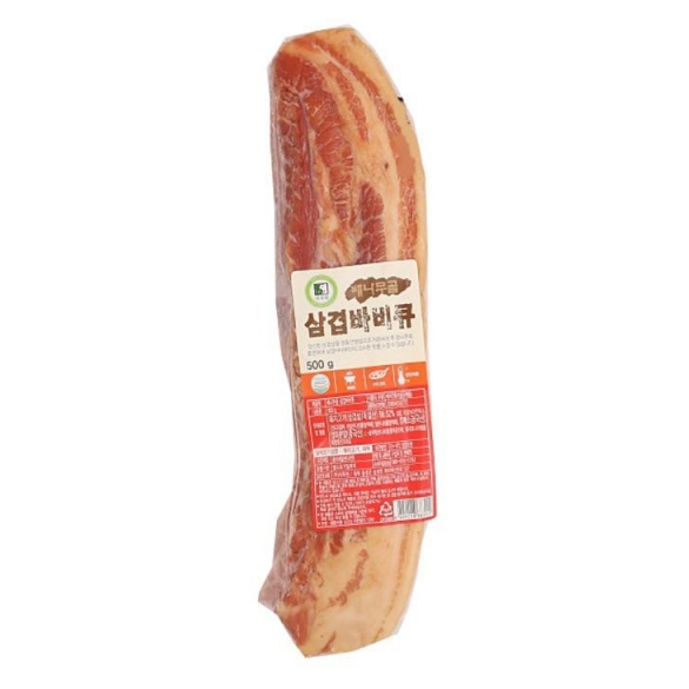 배나무골 통 이목원 삼겹 바비큐 500G : 서치플레이스6