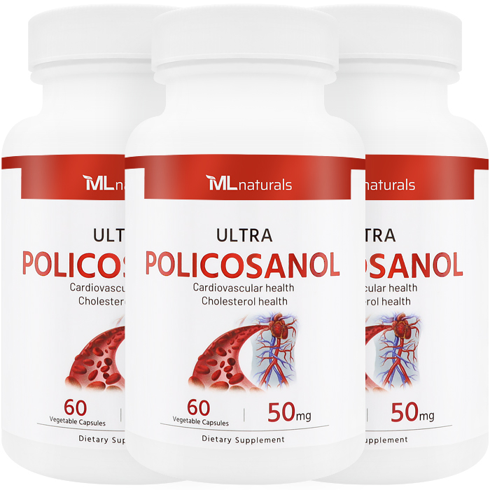 3병 마이라이프 내추럴스 울트라 폴리코사놀 50mg 60 베지캡슐 - 메인 이미지