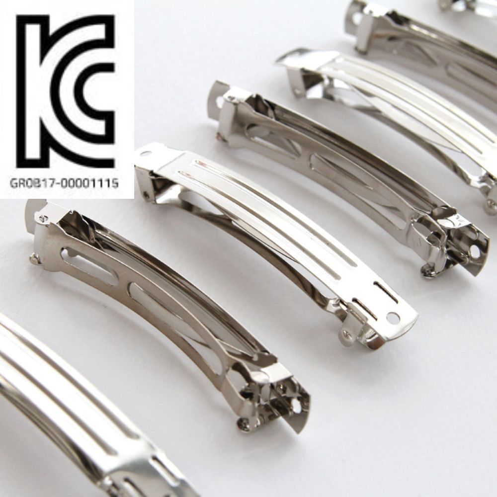 KC인증 자동핀대 5개단위 6cm,8cm,10cm 헤어핀만들기 핀대 부자재 머리핀재료 - 상품 이미지