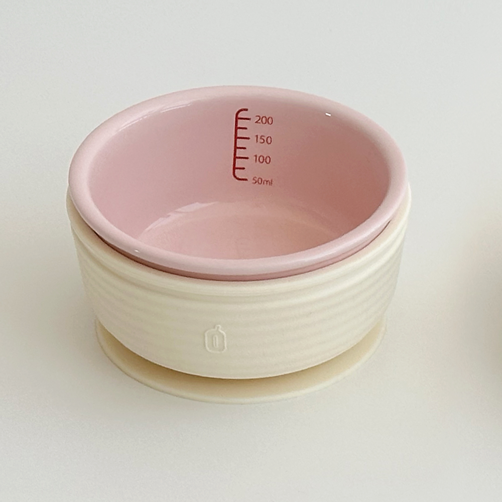 초기이유식세트 이유식 흡착볼 250ml 도자기 밀폐용기 250ml