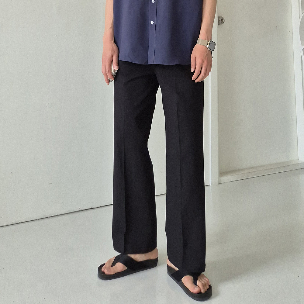 남자 여름 바지 린넨 와이드 팬츠 남자냉장고바지