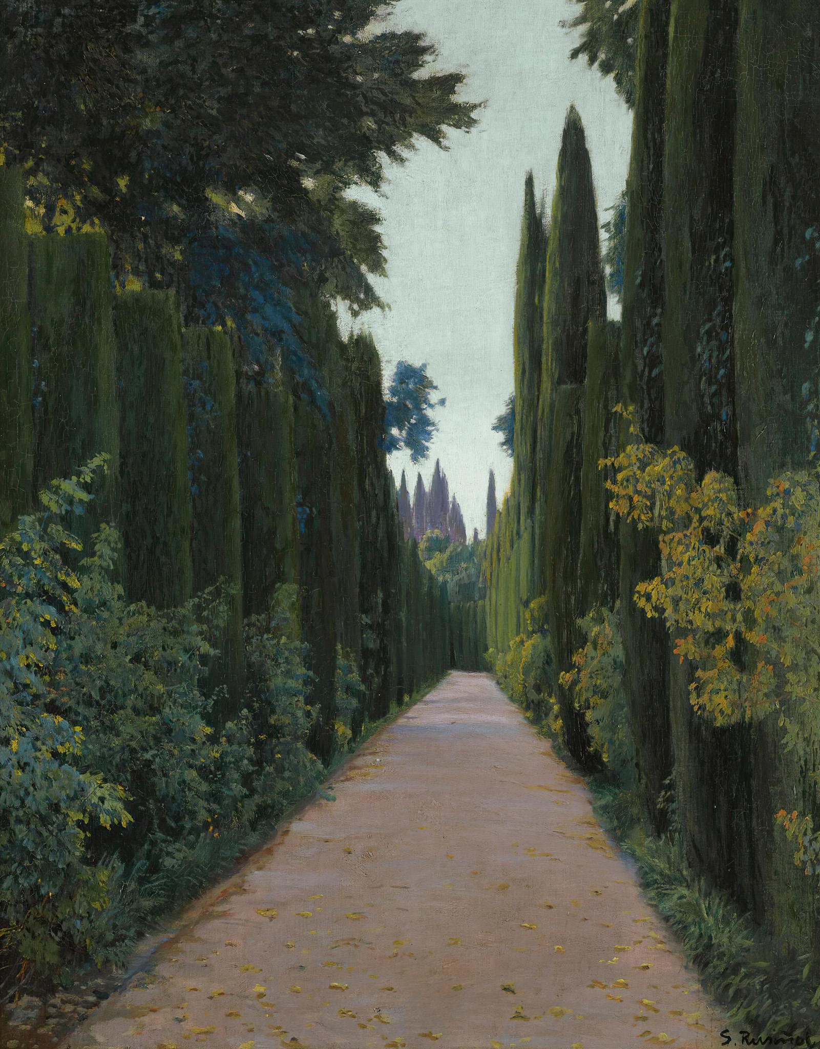 Gardens Of The Generalife, Granada 아트포스터 감성선물 루시뇰 - 메인 이미지