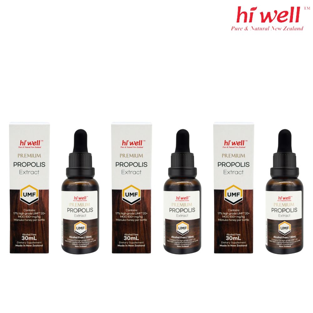 (2병) 뉴질랜드 하이웰 프로폴리스 무알콜 추출액 30ml MGO 830 플러스 스포이드형 이미지 6