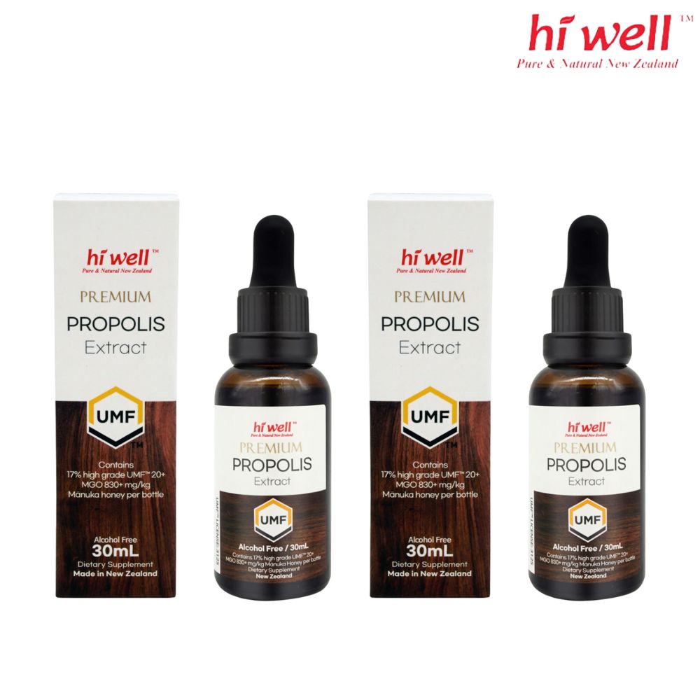 (2병) 뉴질랜드 하이웰 프로폴리스 무알콜 추출액 30ml MGO 830 플러스 스포이드형 - 상세 이미지 4