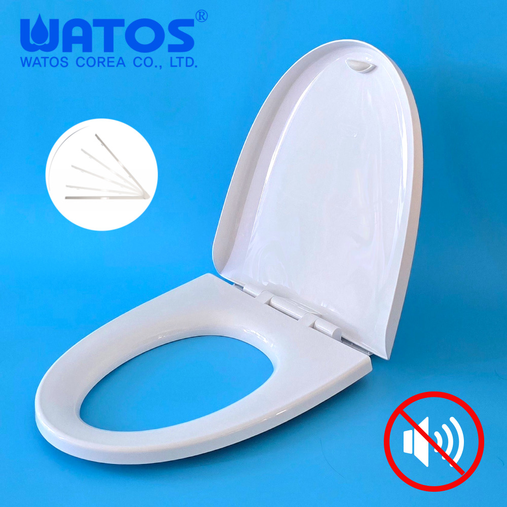 간편설치 와토스 무소음 댐퍼시트 변기커버 슬로우 다운 상부체결형 제품 이미지