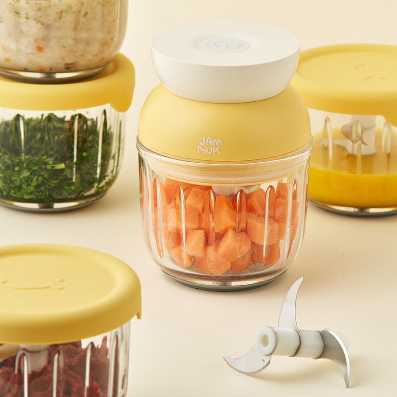 잼먹 이유식 듀얼쵸퍼 만능 차퍼 야채 마늘