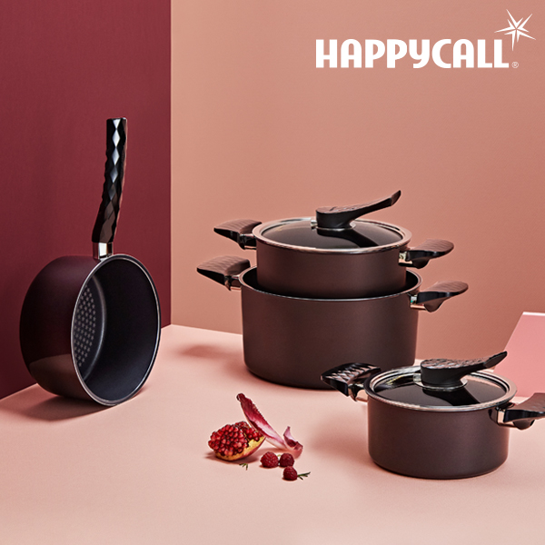 [N배송] 다이아몬드 IH 냄비 4종 세트 (16양손/18한손/20양손/24곰솥)
